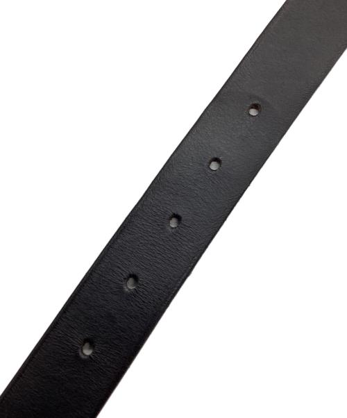 IL BISONTE（イル ビゾンテ）IL BISONTE (イル ビゾンテ) レザーベルト ブラックの古着・服飾アイテム