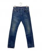 RRLダブルアールエル）の古着「デニムパンツ」｜ブルー