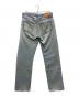 LEVI'S (リーバイス)  推定80-90’s ダメージ加工デニムパンツ 501xx  トップボタン裏553  スカイブルー サイズ:SIZE 86cm (W34)：11000円