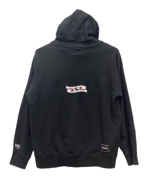 WIND AND SEA（ウィンダンシー）WIND AND SEA (ウィンダンシー) GOD SELECTION XXX (ゴッド セレクション トリプルエックス) プルオーバーパーカー ブラック サイズ:SIZE XLの古着・服飾アイテム