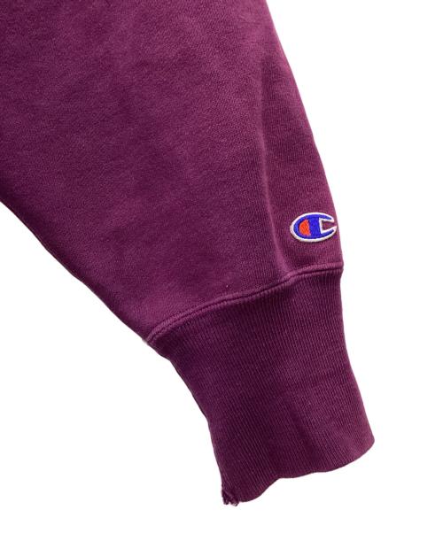 Champion（チャンピオン）Champion (チャンピオン) スウェット リバースウィーブ 	刺繍タグ 90’s パープル サイズ:SIZE XLの古着・服飾アイテム