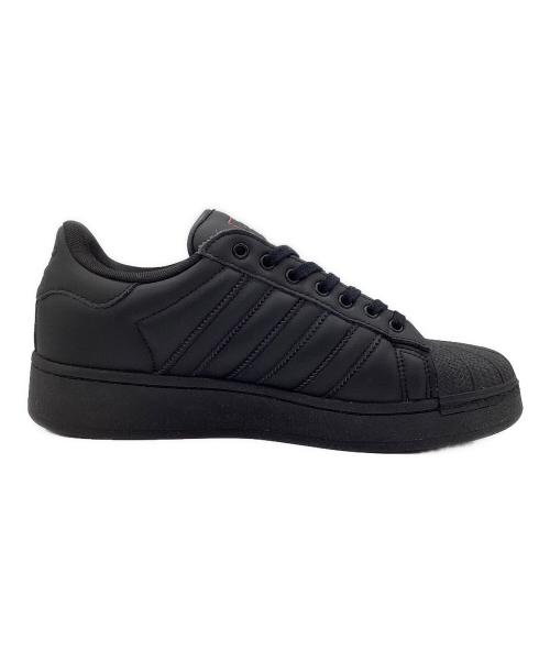 adidas（アディダス）adidas XLG atmos  SUPERSTAR XLG atmos COREBLACK/GOLDMETALLIC/RED（スーパースター エクストララージ アトモス） コアブラック サイズ:SIZE 27.5cmの古着・服飾アイテム