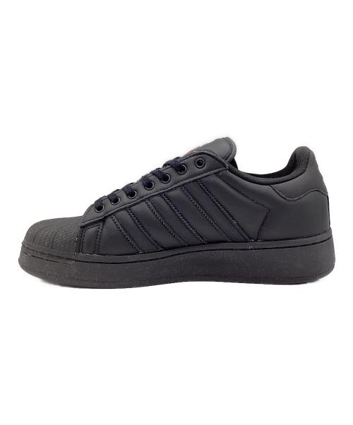 adidas（アディダス）adidas XLG atmos  SUPERSTAR XLG atmos COREBLACK/GOLDMETALLIC/RED（スーパースター エクストララージ アトモス） コアブラック サイズ:SIZE 27.5cmの古着・服飾アイテム
