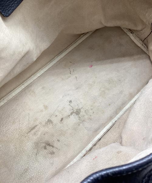 cisei（シセイ）Cisei (シセイ) TOMORROW LAND 別注 レザートートバッグ ネイビーの古着・服飾アイテム