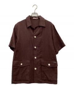 中古・古着通販】YORI (ヨリ) コットンパフスリーブニット ネイビー