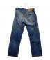 LEVI'S (リーバイス) 70’s デニムパンツ 501xx BigE ボタン裏6 不均等V ブルー サイズ:SIZE W33×L33：37000円