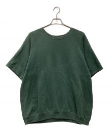 A.PRESSE（アプレッセ）の古着「クルーネックスウェット vintage」｜オリーブ