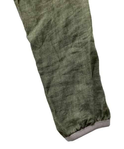 KIMURA（キムラ）KIMURA (キムラ) ALBINI (アルビニ) Convertible Collar Shirt H/S 長袖シャツ オリーブ サイズ:SIZE 4の古着・服飾アイテム