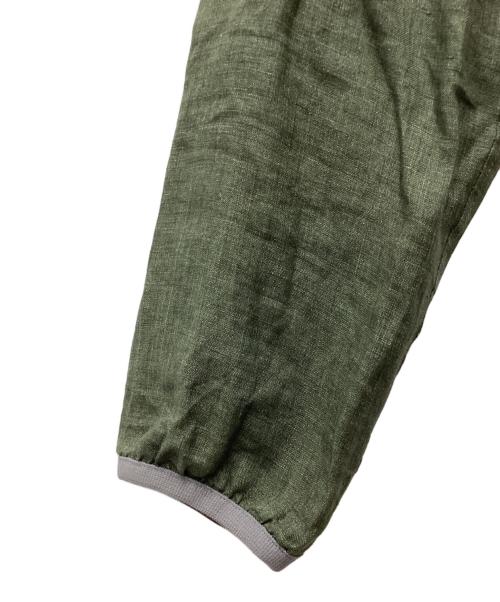 KIMURA（キムラ）KIMURA (キムラ) ALBINI (アルビニ) Convertible Collar Shirt H/S 長袖シャツ オリーブ サイズ:SIZE 4の古着・服飾アイテム