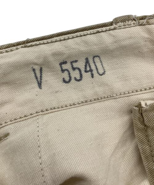 -（-）- (-) 45カーキ ベイカーパンツ 推定40’s～ US Army カーキ サイズ:SIZE W30×L31の古着・服飾アイテム