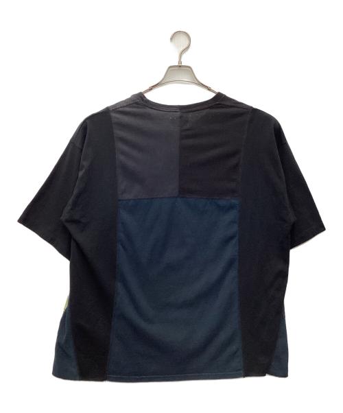 -（-）- (-) 古着組み合わせTシャツ ブラック サイズ:SIZE FREEの古着・服飾アイテム