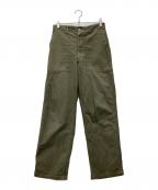 --）の古着「独立13州スターボタン ベイカーパンツ 推定40’s後期 US Army ヘリボーン」｜オリーブ
