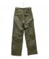 - (-) 独立13州スターボタン ベイカーパンツ 推定40’s後期 US Army ヘリボーン オリーブ サイズ:SIZE 不明：37000円