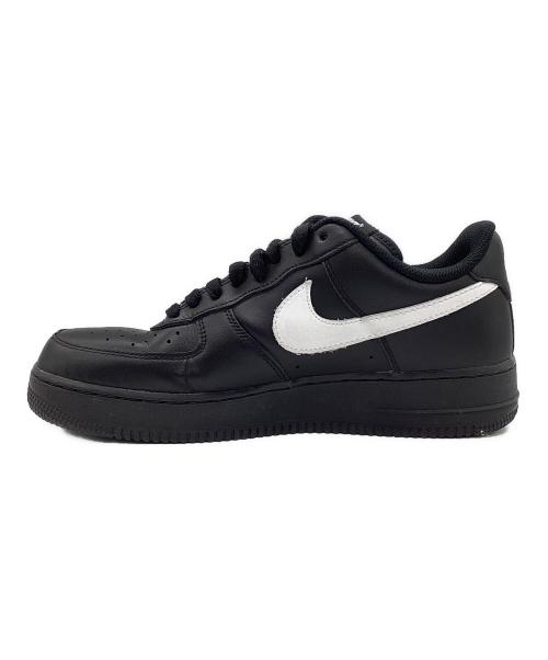 NIKE（ナイキ）NIKE (ナイキ) NIKE AIR FORCE 1 '07 BLACK/WHITE-BLACK ブラック×ホワイト サイズ:SIZE 27cmの古着・服飾アイテム
