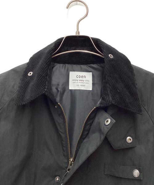coen（コーエン）coen (コーエン) 中綿ジャケット ブラック サイズ:SIZE Mの古着・服飾アイテム