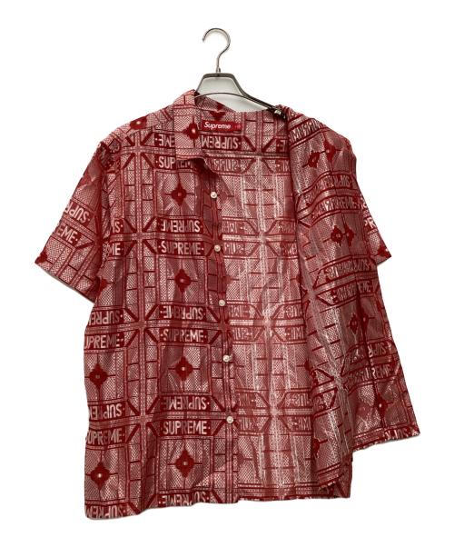 SUPREME（シュプリーム）Supreme (シュプリーム) 半袖シャツ 24SS レッド サイズ:SIZE Lの古着・服飾アイテム