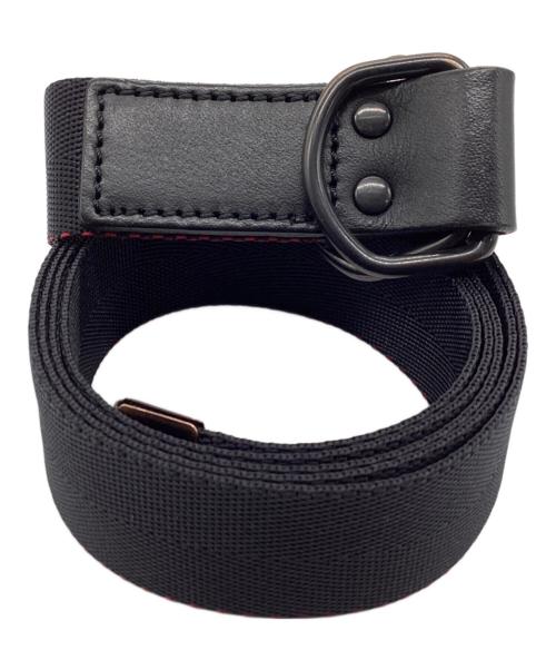 COMME des GARCONS（コムデギャルソン）COMME des GARCONS (コムデギャルソン) ナイロンテープベルト ブラックの古着・服飾アイテム
