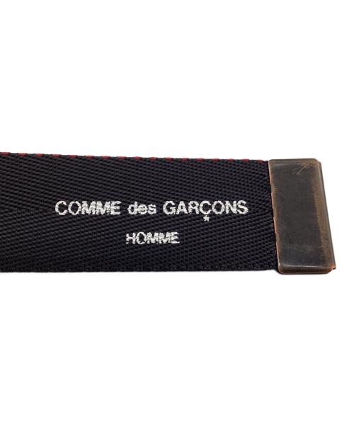 COMME des GARCONS（コムデギャルソン）COMME des GARCONS (コムデギャルソン) ナイロンテープベルト ブラックの古着・服飾アイテム