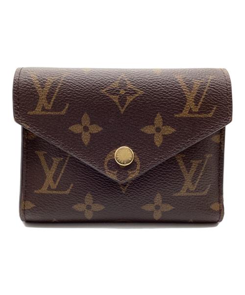 LOUIS VUITTON（ルイ ヴィトン）LOUIS VUITTON (ルイ ヴィトン) ポルトフォイユ・ヴィクトリーヌ モノグラム ブラウンの古着・服飾アイテム