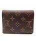 LOUIS VUITTON (ルイ ヴィトン) ポルトフォイユ・ヴィクトリーヌ モノグラム ブラウン：42000円