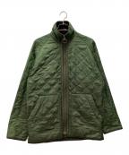 Barbourバブアー）の古着「キルティングジャケット」｜オリーブ