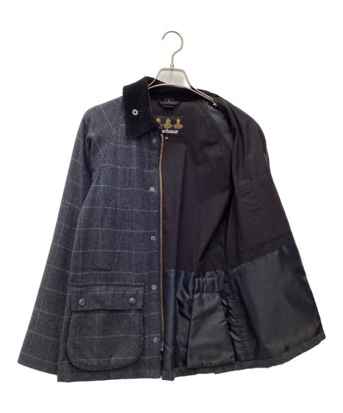 Barbour（バブアー）Barbour (バブアー) ウールビデイルジャケット グレー×ブラック サイズ:SIZE 34の古着・服飾アイテム