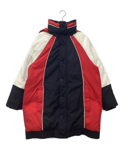 NIKE（ナイキ）NIKE (ナイキ) ベンチコート ホワイト×レッド サイズ:SIZE Mの古着・服飾アイテム