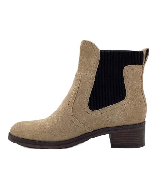 COLE HAAN（コールハーン）COLE HAAN (コールハーン) ピーツウォーターレジスタント ブーティー ベージュ×ブラウン サイズ:SIZE 23.5cmの古着・服飾アイテム