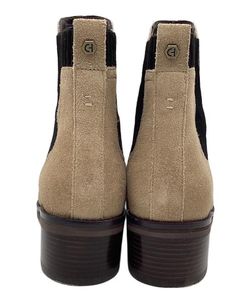 COLE HAAN（コールハーン）COLE HAAN (コールハーン) ピーツウォーターレジスタント ブーティー ベージュ×ブラウン サイズ:SIZE 23.5cmの古着・服飾アイテム