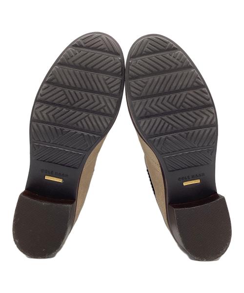 COLE HAAN（コールハーン）COLE HAAN (コールハーン) ピーツウォーターレジスタント ブーティー ベージュ×ブラウン サイズ:SIZE 23.5cmの古着・服飾アイテム