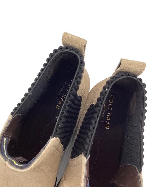COLE HAAN（コールハーン）COLE HAAN (コールハーン) ピーツウォーターレジスタント ブーティー ベージュ×ブラウン サイズ:SIZE 23.5cmの古着・服飾アイテム