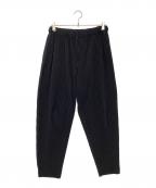 HOMME PLISSE ISSEY MIYAKEオム プリッセ イッセイ ミヤケ）の古着「プリーツパンツ」｜ブラック