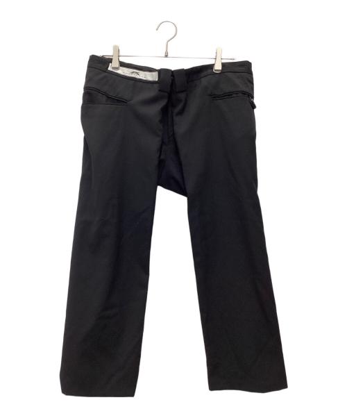 ANREALAGE（アンリアレイジ）ANREALAGE (アンリアレイジ) ギミック ワイドショートパンツ ブラック サイズ:SIZE 46の古着・服飾アイテム