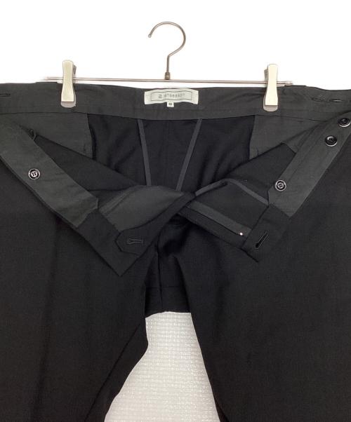 ANREALAGE（アンリアレイジ）ANREALAGE (アンリアレイジ) ギミック ワイドショートパンツ ブラック サイズ:SIZE 46の古着・服飾アイテム