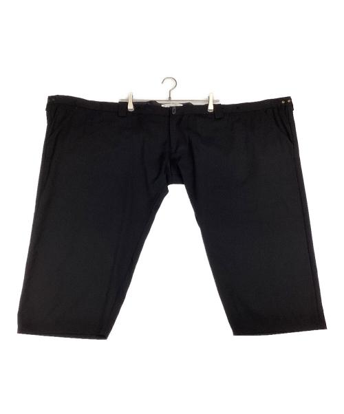 ANREALAGE（アンリアレイジ）ANREALAGE (アンリアレイジ) ギミック ワイドショートパンツ ブラック サイズ:SIZE 46の古着・服飾アイテム