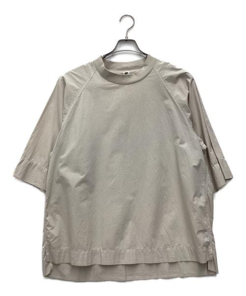 MHL（エムエイチエル）MHL (エムエイチエル) ドライコットンTシャツ ベージュ サイズ:SIZE Lの古着・服飾アイテム