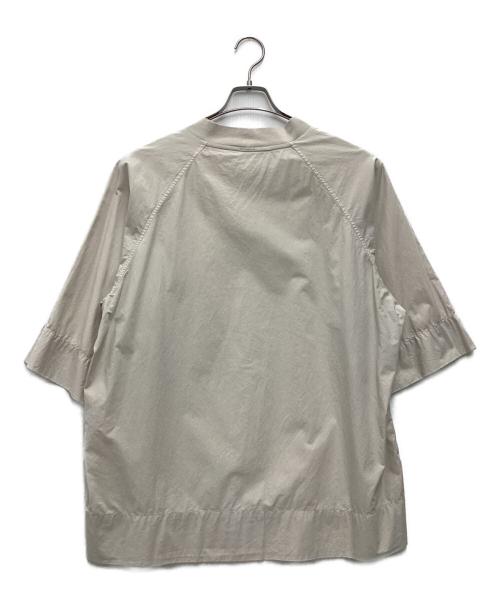 MHL（エムエイチエル）MHL (エムエイチエル) ドライコットンTシャツ ベージュ サイズ:SIZE Lの古着・服飾アイテム