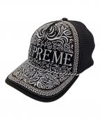 SUPREMEシュプリーム）の古着「Vaquero Mesh Back 5Panel Cap」｜ブラック