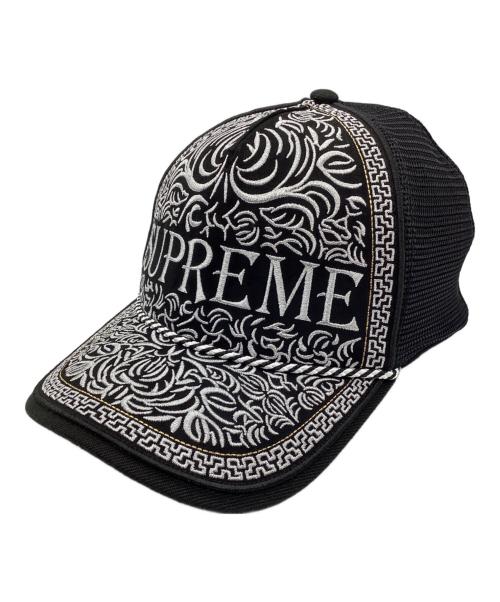 SUPREME（シュプリーム）Supreme (シュプリーム) Vaquero Mesh Back 5Panel Cap ブラックの古着・服飾アイテム