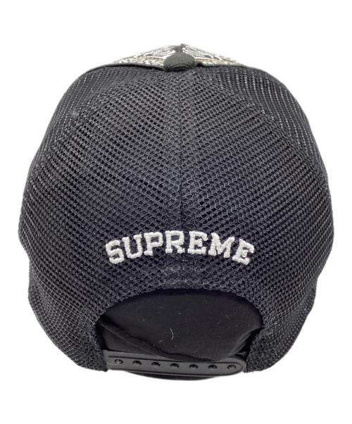 SUPREME（シュプリーム）Supreme (シュプリーム) Vaquero Mesh Back 5Panel Cap ブラックの古着・服飾アイテム