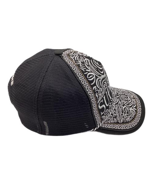 SUPREME（シュプリーム）Supreme (シュプリーム) Vaquero Mesh Back 5Panel Cap ブラックの古着・服飾アイテム