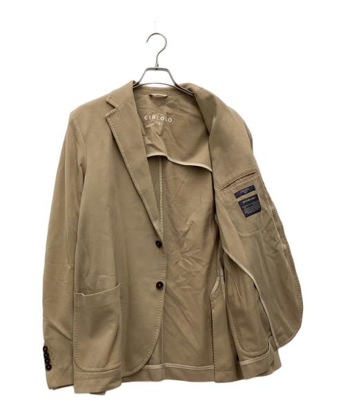 CIRCOLO 1901（チルコロ1901）Circolo 1901 (チルコロ1901) テーラードジャケット カーキ サイズ:SIZE 52の古着・服飾アイテム
