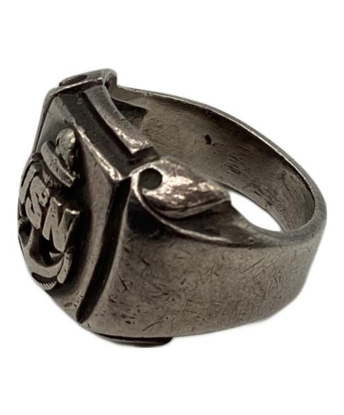 US NAVY（ユーエスネイビー）US NAVY (ユーエスネイビー) 50S ヴィンテージミリタリーリング シルバー サイズ:SIZE 不明の古着・服飾アイテム