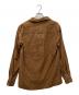 S.E.H KELLY (エスイーエイチケリー) リネンスキッパーシャツ イギリス製 ブラウン サイズ:SIZE 不明：9000円