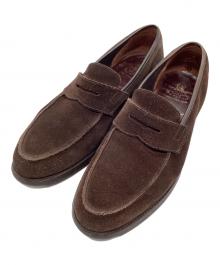 Crockett & Jones（クロケット＆ジョーンズ）の古着「ローファー HARVERD2」｜ブラウン
