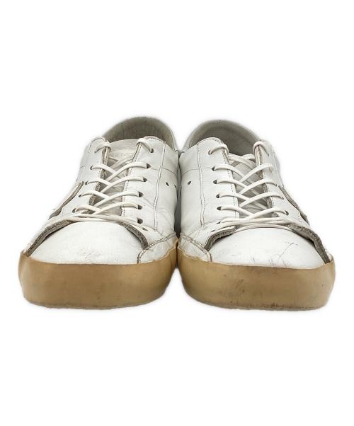 PHILIPPE MODEL PARIS（フィリップモデルパリ）PHILIPPE MODEL PARIS (フィリップモデルパリ) Philippe Model Paris ホワイト サイズ:SIZE26ｃｍの古着・服飾アイテム