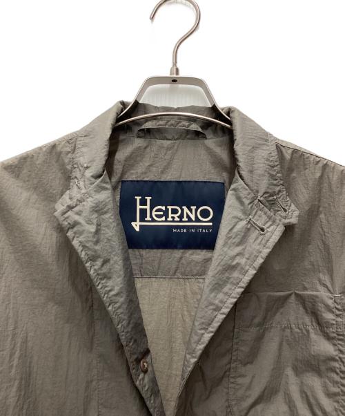 HERNO（ヘルノ）HERNO (ヘルノ) ナイロンジャケット グレー サイズ:SIZE 44の古着・服飾アイテム