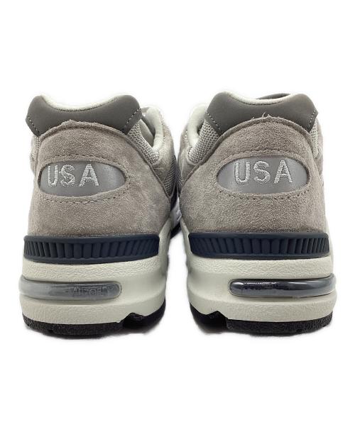 NEW BALANCE（ニューバランス）NEW BALANCE (ニューバランス) ローカットスニーカー 990v2 グレー×ホワイト サイズ:SIZE 27cmの古着・服飾アイテム