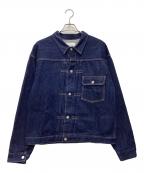 CIOTAシオタ）の古着「New Single Pocket Denim Jacket」｜ネイビー