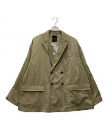 DAIWA PIER39（ダイワ ピア39）の古着「ダブルジャケット」｜ベージュ